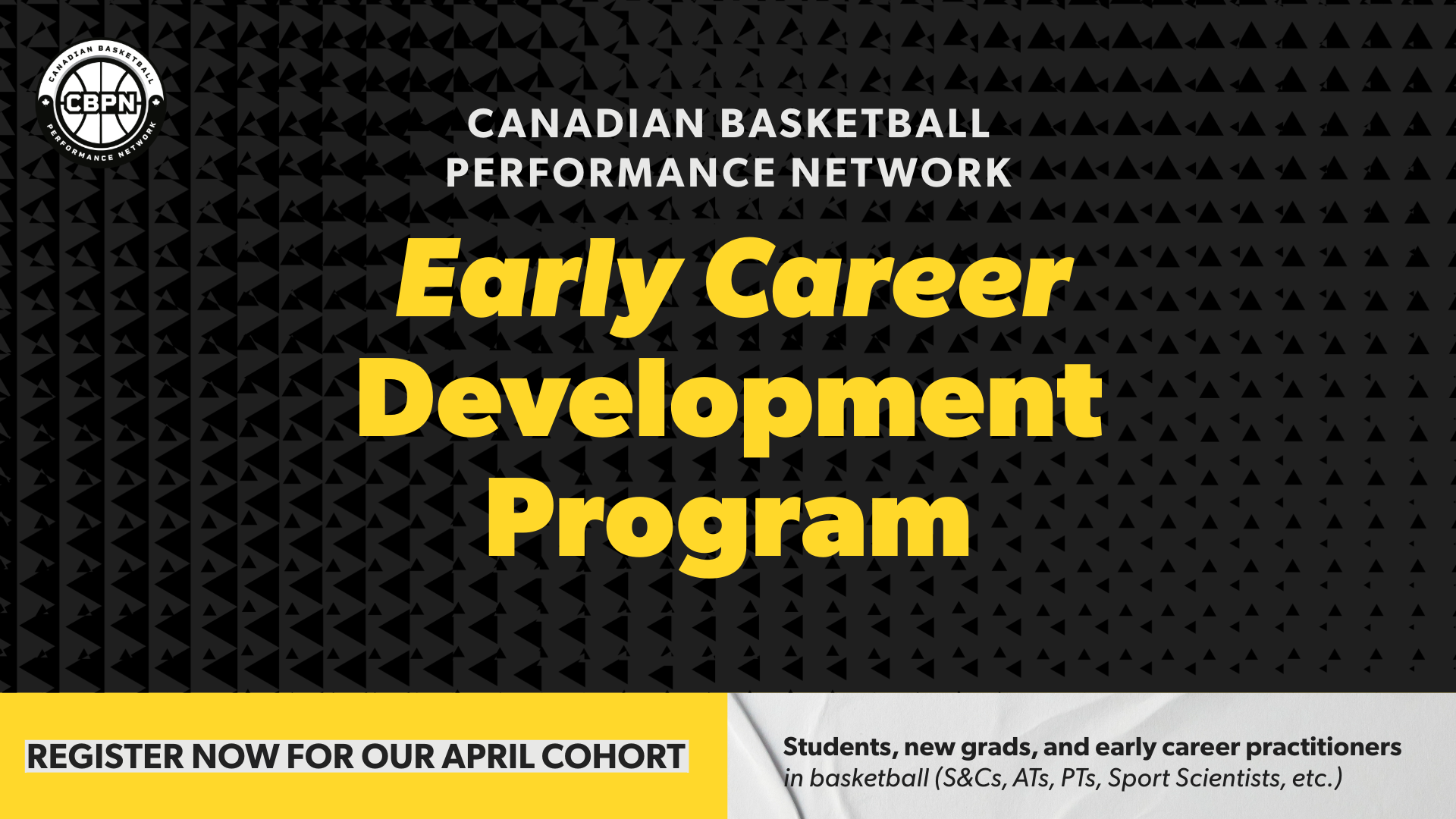 CBPN Early Career Development Program