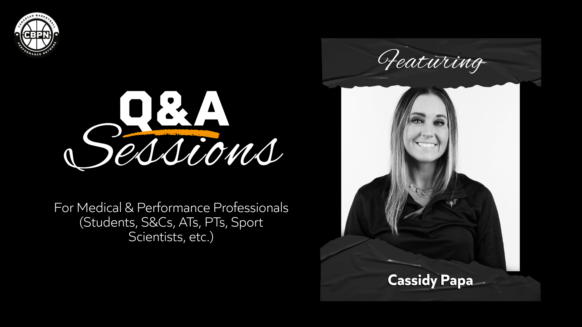 Q&A Sessions with Cassidy Papa