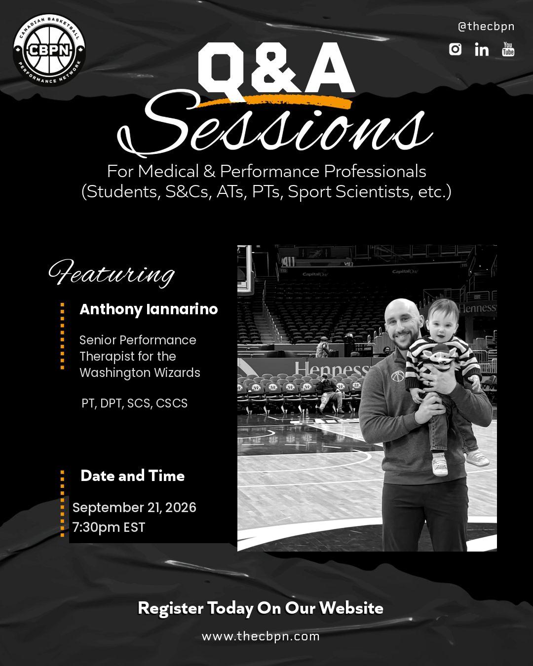 Q&A Sessions with the CBPN